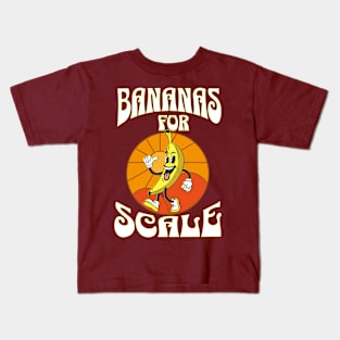 Bananas for Scale Kids T-Shirt